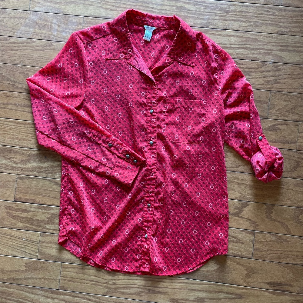 Forever21 sheer blouse size small